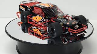 Zack Knowlden Asphalt Modified Race Car Wess Model Car Corner Salvinos JR Models 125 Scale Model [upl. by Renato]