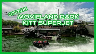 Kitt SuperJet im Movieland Park Gardasee Jetboote 2x 600 PS Onride POV [upl. by Malinowski860]