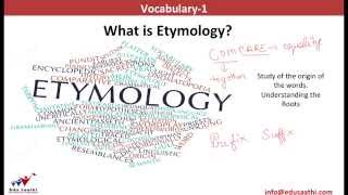 English Usage Vocabulary1 Roots Etymology [upl. by Clementina]