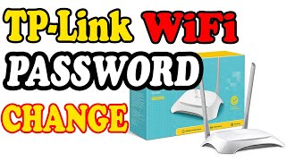 How to Change WIFI Password on TP Link Router TL WR840N  TPLINK Router WiFi Password Change [upl. by Naenaj]