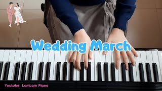 Mendelssohn  Wedding March Piano Cover [upl. by Liddle373]