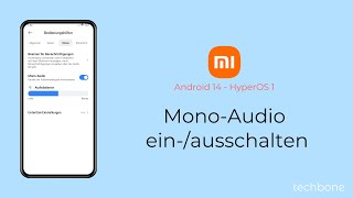 MonoAudio einschalten oder ausschalten  Xiaomi Android 14  HyperOS 1 [upl. by Kelton]