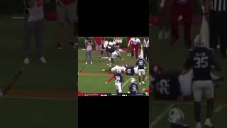 Play of the week boomer sooner Hawkins flips collegefootball greatscott scottwith2ts nfl [upl. by Hajan]