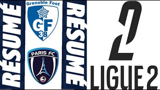 Paris FC  Grenoble 21 Résumé  Ligue 2  202425 [upl. by Lahcar]