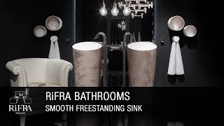 Lavabo Smooth Freestanding di RiFRA [upl. by Asserrac]