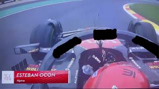 F1 Onboard Esteban Ocon Alpine Q1 SPAFRANCORÇHAMPS GP🇧🇪 2024 [upl. by Naillimixam]