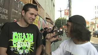 Interviewing Drainers at Ecco2k Concert  Ecco2k New York Elsewhere 72522 [upl. by Yhpos]