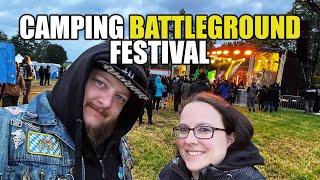 Camping ohne Grenzen ⛺️🥳 Camping Battleground 2024  VLOG [upl. by Yaj]