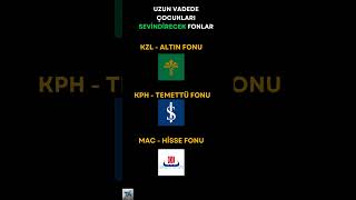 Uzun Vadede Çocuğum İçin Hangi Fonu Almalıyım❓ bist100 fon yatırımfonu borsa yatırım finans [upl. by Fricke]