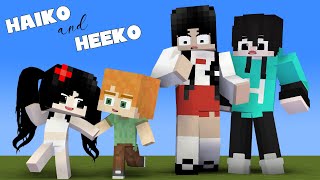 EPISODE 3  HEEKO MEET CUTE GIRL  HAPPY LOVE ENDING   Story Minecraft Animation [upl. by Laeria]