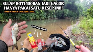 MANCING PUTIHAN JADI MUDAH PAKAI RESEP INI Mancing wader pakai umpan roti KLIK dan ESSEN RS31 [upl. by Gallager]