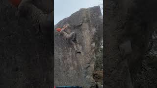 Double Crossed v9 Heffalump weak mans beta climbing bouldering [upl. by Suoivatco64]