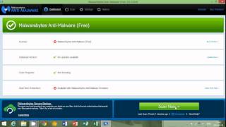 Windows 81 Virus Malware and Rootkits removal 101 Malwarebytes Anti Malware utility [upl. by Anined883]