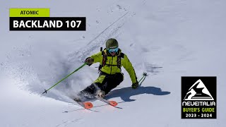 Atomic Backland 107  NeveItalia  Ski Test  20232024 [upl. by Brooke205]