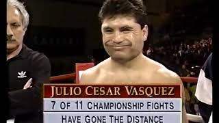 Pernell Whitaker Vs Julio Cesar Vasquez Full Fight 37 04Mar1995 [upl. by Velasco]