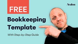 Free Bookkeeping Template  Excel and Google Sheets  Step by Step Guide [upl. by Carmena]