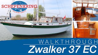 Zwalker 37 EC for sale  Yacht Walkthrough   Schepenkring Lelystad  4K [upl. by Regor]