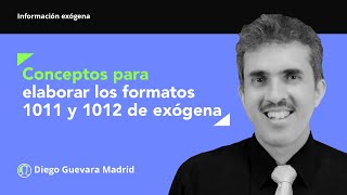 Novedades en los formatos 1011 y 1012 de la información exógena del año 2023 [upl. by Sender]