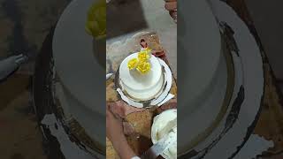 cake and back aman cake banane ki video cake viralvideo shots food [upl. by Latoniah466]