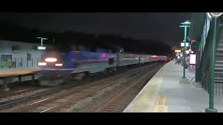 Tarrytown NY upclose  MNR express train October 29 2024 [upl. by Annwahs]