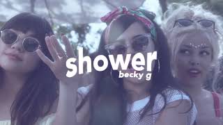 becky g  shower  s l o w e d [upl. by Joshia]