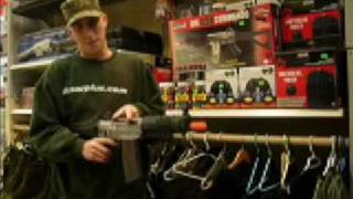 Swiss Arms Sig 552 Commando Automatic Airsoft Gun Demonstration [upl. by Yllod]