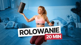 ROLOWANIE MIĘŚNI 20 MINUT 💕  IDEALNE PO TRENINGU  ROZLUŹNIJ SIĘ 😍  Codziennie Fit [upl. by Ilamad]