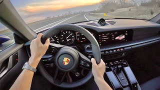 2022 Porsche 911 Carrera PDK  POV Review [upl. by Anikal]