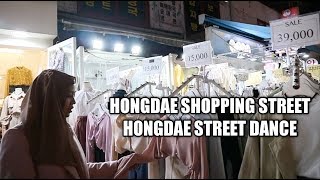 BELANJA MURAH DI HONGDAE SHOPPING STREET SEOUL [upl. by Elene989]