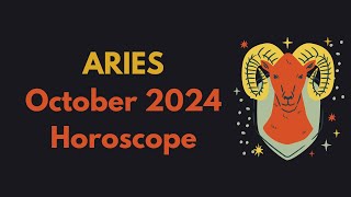 Aries October 2024 Horoscope  Aries Horoscope October 2024 [upl. by Hafirahs982]