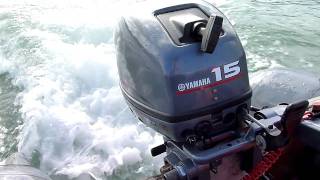 Yamaha 15hp 2 Stroke Outboard Engine [upl. by Heriberto]