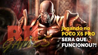 AO VIVO  GOD OF WAR 2  JOGANDO NO POCO X6 PRO [upl. by Aneis]