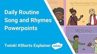 Using Songs and Rhymes to Establish Daily Routines Shorts [upl. by Curnin]