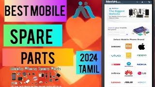 Phone Spare Parts Online Order Full tutorial In Tamil maxbhi [upl. by Adaran]