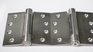 American Style Self Closing Single Action Spring Door Hinge Adjusting Self Closing Door Hinges [upl. by Ewnihc]