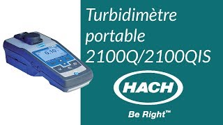 Turbidimètre portable 2100Q2100QIS HACH® [upl. by Kiele275]