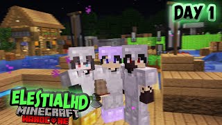 Hari pertama di Minecraft Hardcore ElestialHD Bersama BRUVSQUAD 🚀 [upl. by Festus]