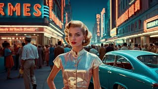 Retro Future Life  1950s SciFi Ai Short Film [upl. by Brigham]