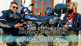 Suzuki Gs 150 SE 50000 Kilometers User Review [upl. by Faydra]