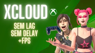 COMO jogar FORTNITE no XCLOUD sem LAG e sem DELAY Xbox Cloud Gaming fortnitexcloud fortnine [upl. by Enautna]