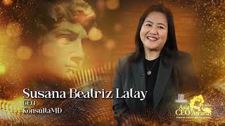 ASIA CEO AWARDS 2024  SUSANA BEATRIZ LATAY [upl. by Peisch]