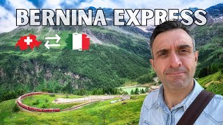 Bernina Express un viaggio panoramico Indimenticabile tra le Alpi Svizzere 🇨🇭 [upl. by Aikemat]