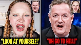 Madonna CONFRONTS Piers Morgan For Calling Her An Old Joke [upl. by Badger643]