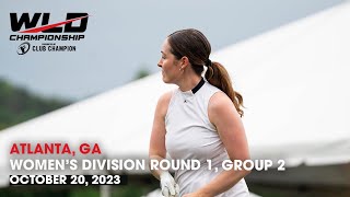 2023 WLD World Championships Atlanta GA  Womens Division Round 1 Group 2 [upl. by Arianie]