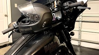 Apple CarPlay On 2022 Street Glide ST With WHIM Using Sena 30k Helmet [upl. by Yuh139]