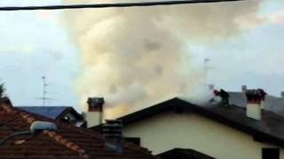 Incendio a Brebbia [upl. by Odiug]