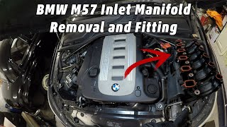 BMW 525D M57 Intake Manifold [upl. by Airym]