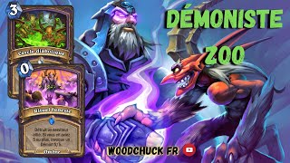 Hearthstone  Démoniste Zoo  Woodchuck [upl. by Eibrab]