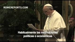 Francisco sobre el diálogo entre religiones Diálogo respeto amistad [upl. by Rehttam]