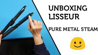 Unboxing  Déballage Lisseur Babyliss Pure Metal Steam [upl. by Charity]